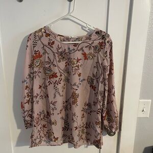 Floral Print Women's Top